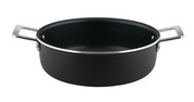 Alessi kookpan laag Pots and pans zwart 24 cm zonder deksel - afb. 1