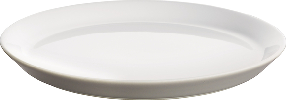 Alessi servies Tonale Dessertbord 20 cm lichtgrijs 4 stuks - afb. 1