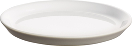 Alessi servies Tonale Schotel 12 cm lichtgrijs 4 stuks