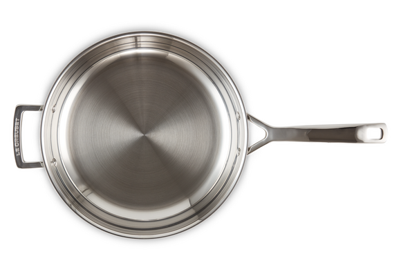 Le Creuset Magnetik koekenpan rvs 28 cm, bakoppervlak 20,8 cm - afb. 4