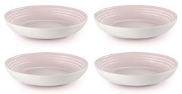 Le Creuset aardewerk diep bord 22 cm shell pink per stuk