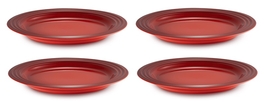 Le Creuset aardewerk dinerbord 27 cm kersenrood per stuk