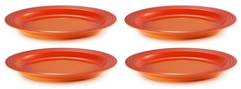 Le Creuset aardewerk dinerbord 27 cm ORANJErood per stuk