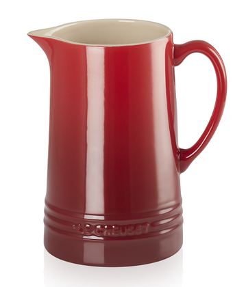 Le Creuset aardewerk karaf 1,5 ltr kersenrood - afb. 2