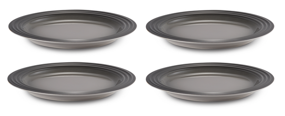 Le Creuset aardewerk klein bord 22 cm flint per stuk - afb. 1