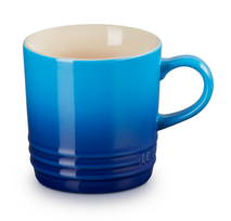 Le Creuset aardewerk koffiebeker 0,20 ltr azureblauw per stuk