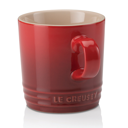 Le Creuset aardewerk koffiebeker 0,20 ltr kersenrood per stuk - afb. 1