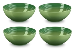 Le Creuset aardewerk ontbijtkom 16 cm bamboo groen per stuk