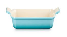 Le Creuset aardewerk ovenschaal 19 cm caribbean blue