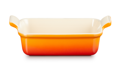 Le Creuset aardewerk ovenschaal 19 cm ORANJErood - afb. 1