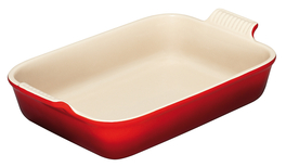 Le Creuset aardewerk ovenschaal 26 cm kersenrood