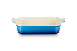 Le Creuset aardewerk ovenschaal 32 cm azureblauw