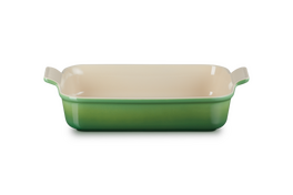 Le Creuset aardewerk ovenschaal 32 cm bamboo groen