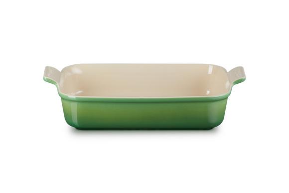 Le Creuset aardewerk ovenschaal 32 cm bamboo groen - afb. 1