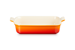 Le Creuset aardewerk ovenschaal 32 cm ORANJErood