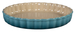 Le Creuset aardewerk taartvorm 28 cm caribbean blue