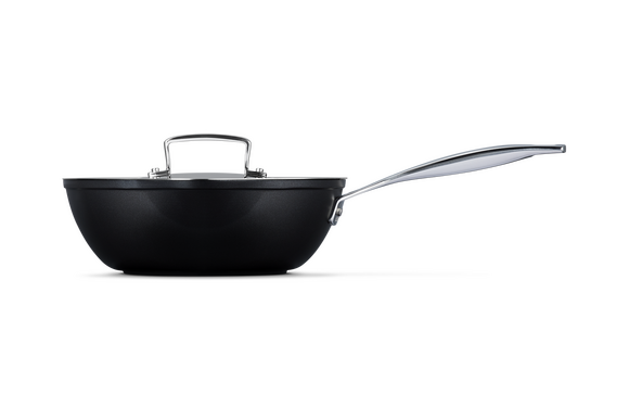 Le Creuset anti aanbak Chefs pan 24 cm incl. deksel - afb. 4