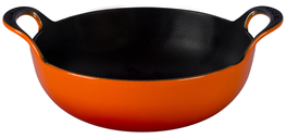 Le Creuset Balti pan 24 cm oranjerood