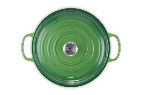 Le Creuset braadpan Campagnard 30 cm bamboo groen - afb. 4