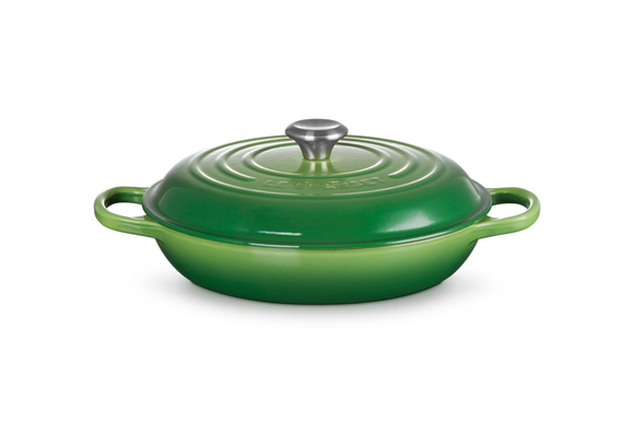 Le Creuset braadpan Campagnard 30 cm bamboo groen - afb. 6