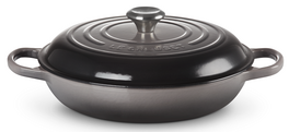 Le Creuset braadpan Campagnard 30 cm flint