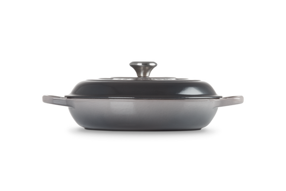 Le Creuset braadpan Campagnard 30 cm flint - afb. 3