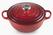 Le Creuset braadpan Marmite 24 cm kersenrood - afb. 1