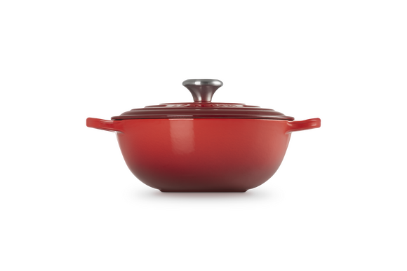 Le Creuset braadpan Marmite 24 cm kersenrood - afb. 3