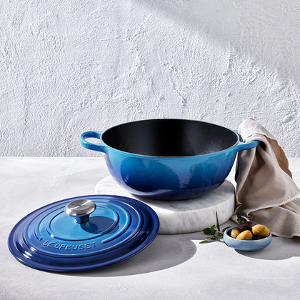 Le Creuset braadpan Marmite 26 cm azureblauw - afb. 6