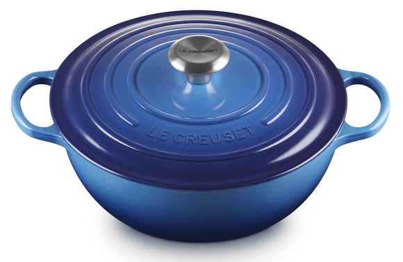 Le Creuset braadpan Marmite 26 cm azureblauw - afb. 4