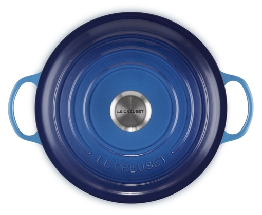 Le Creuset braadpan Marmite 26 cm azureblauw - afb. 3