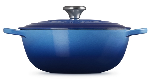 Le Creuset braadpan Marmite 26 cm azureblauw - afb. 5