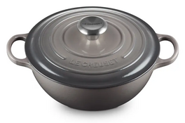 Le Creuset braadpan Marmite 26 cm flint