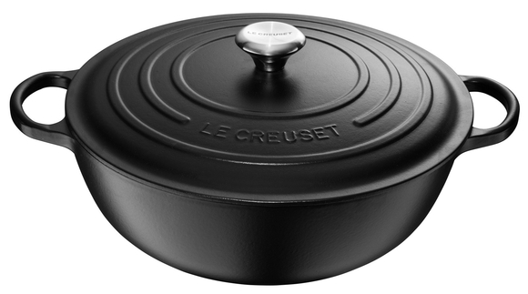 Le Creuset braadpan Marmite 26 cm mat zwart - afb. 2