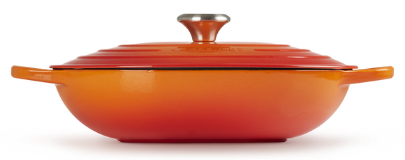 Le Creuset braadpan Oblong Signature ORANJErood 31 cm - afb. 4