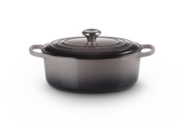 Le Creuset braadpan Signature ovaal 29 cm flint