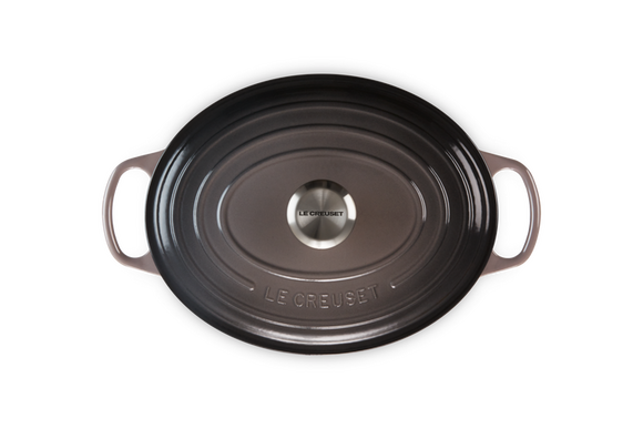 Le Creuset braadpan Signature ovaal 29 cm flint - afb. 4