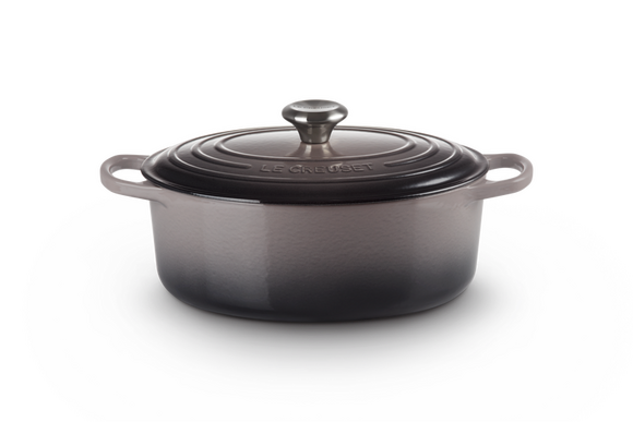 Le Creuset braadpan Signature ovaal 29 cm flint - afb. 1