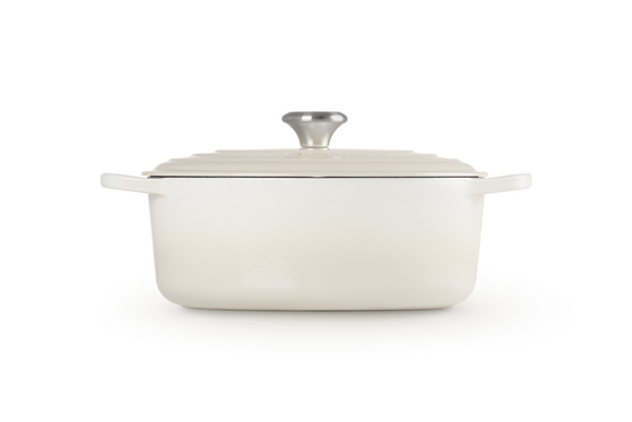 Le Creuset braadpan Signature ovaal 29 cm meringue - afb. 3