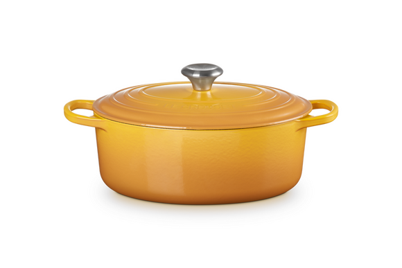 Le Creuset braadpan Signature ovaal 29 cm nectar - afb. 1