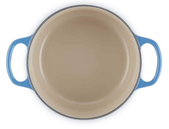 Le Creuset braadpan Signature rond 18 cm azureblauw - afb. 5