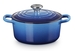 Le Creuset braadpan Signature rond 18 cm azureblauw