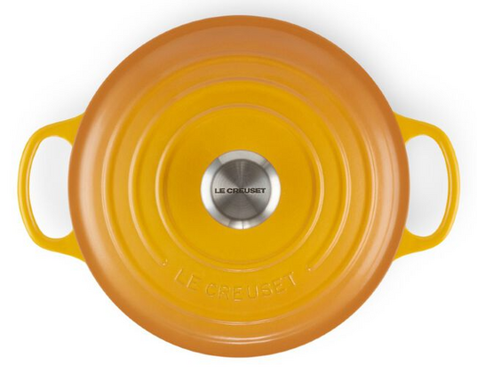 Le Creuset braadpan Signature rond 26 cm nectar - afb. 4