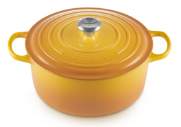 Le Creuset braadpan Signature rond 28 cm nectar