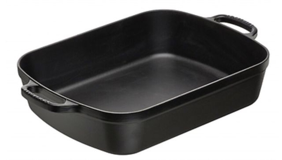 Le Creuset braadslede 37 cm mat zwart - afb. 1