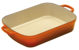 Le Creuset braadslede 37 cm ORANJErood