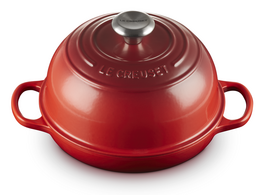 Le Creuset broodpan Signature 24 cm kersenrood