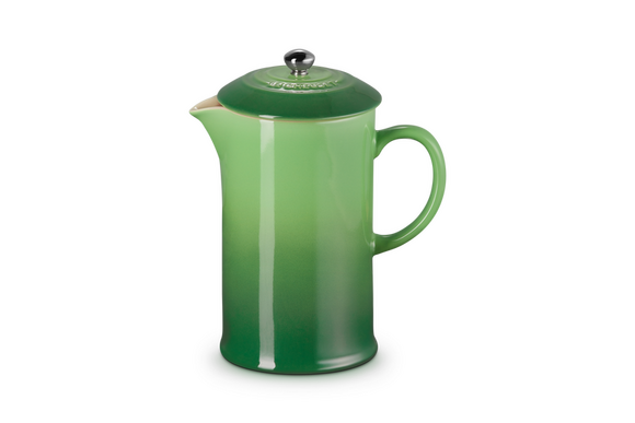 Le Creuset cafetiere koffiezetter aardewerk 1 ltr 22 cm bamboo groen - afb. 1