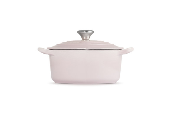 Le Creuset harten braadpan Shell pink - afb. 3