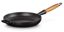 Le Creuset koekenpan Signature 24 cm mat zwart